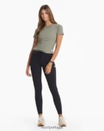 urze louro camiseta ajustada mudra mulheres Vuori 68NJ8J84 roupas - Image 2