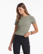 urze louro camiseta ajustada mudra mulheres Vuori 68NJ8J84 roupas