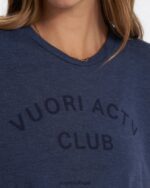 urze marinho camiseta do clube actv mulheres Vuori 68NJ8J100 roupas - Image 3