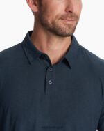 urze marinho polo tech strato homens Vuori 68NJ8J515 roupas - Image 3