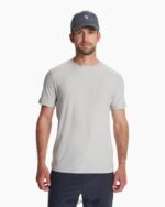 urze platina camiseta strato tech homens Vuori 68NJ8J470 roupas - Image 2