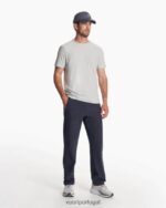 urze platina camiseta strato tech homens Vuori 68NJ8J470 roupas - Image 5