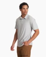 urze platina polo tech strato homens Vuori 68NJ8J517 roupas - Image 3