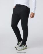 urze preta calça coronada homens Vuori 68NJ8J859 roupas - Image 2