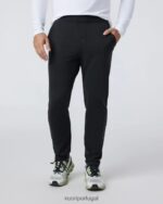 urze preta calça coronada homens Vuori 68NJ8J859 roupas - Image 5