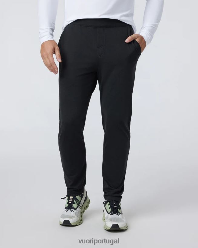 urze preta calça coronada homens Vuori 68NJ8J859 roupas - Image 5