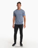 urze preta calça performance ponto homens Vuori 68NJ8J807 roupas - Image 5