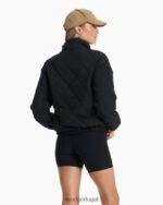 urze preta jaqueta com isolamento halo mulheres Vuori 68NJ8J155 roupas - Image 3