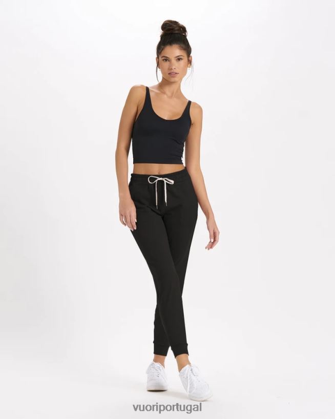 urze preta jogger de desempenho - longo mulheres Vuori 68NJ8J307 roupas - Image 3