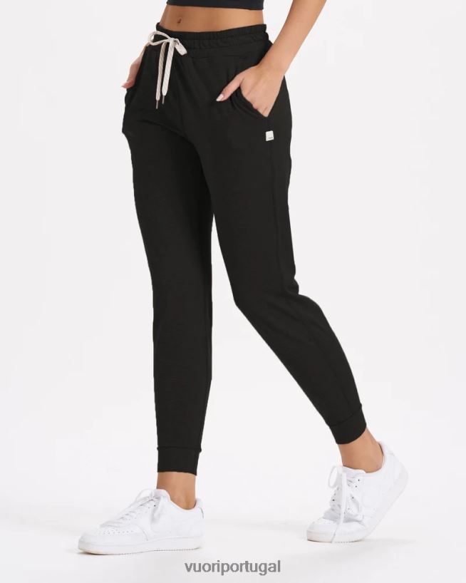 urze preta jogger de desempenho - longo mulheres Vuori 68NJ8J307 roupas - Image 1