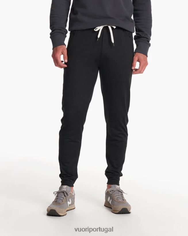 urze preta jogger ponto performance homens Vuori 68NJ8J873 roupas - Image 2