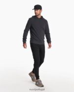 urze preta jogger ponto performance homens Vuori 68NJ8J873 roupas - Image 5