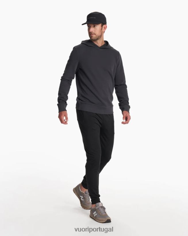 urze preta jogger ponto performance homens Vuori 68NJ8J873 roupas - Image 5