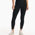 urze preta legging de elevação limpa-short mulheres Vuori 68NJ8J258 roupas