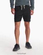 urze preta ponto curto homens Vuori 68NJ8J707 roupas - Image 2