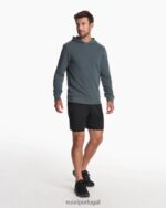 urze preta ponto curto homens Vuori 68NJ8J707 roupas - Image 5