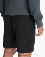 urze preta ponto curto homens Vuori 68NJ8J707 roupas - Image 6