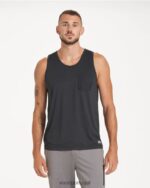 urze preta tanque de desempenho de ventos alísios homens Vuori 68NJ8J451 roupas - Image 2