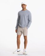 urze salgada escura ponto curto homens Vuori 68NJ8J715 roupas - Image 5